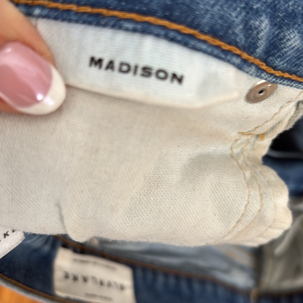 Slvrlake Madison cropped blue jeans size 25 like new fit tts - Picture 8 of 10